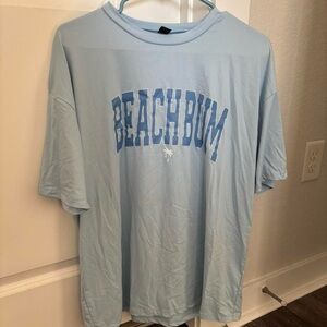 Light Blue Beach Bum T-Shirt